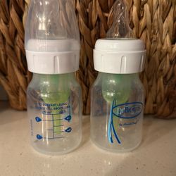 Mini Dr Brown Anti Colic Bottles 