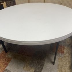 60” Lifetime Folding Party Crafting or Dining Table (fits 8 people) 🚚 extra requires Truck