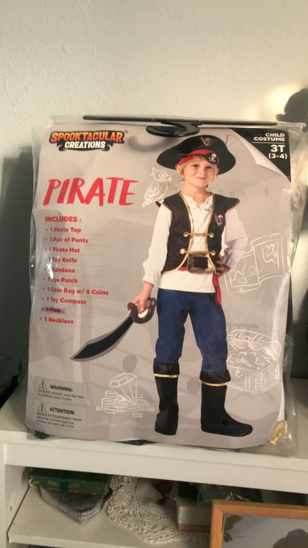 CHILD PIRATA COSTUME