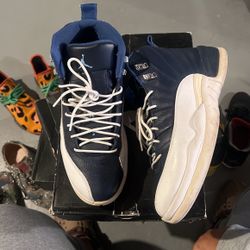 Size 11 Obsidian Nike Air Jordan 12 2012