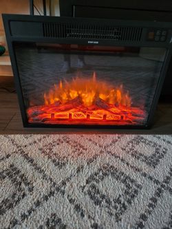 23" Electric fireplace
