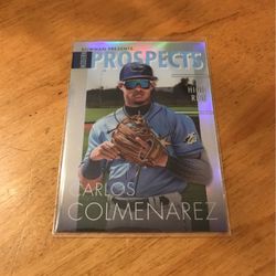Carlos Colmenarez - Tampa Bay Rays 1 Bowman Presents Prospects 