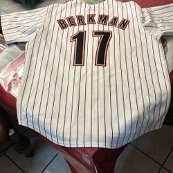 Houston Astros 2000 Season Pinstriped Jersey