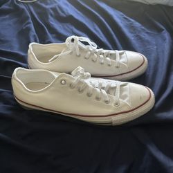 White Converse Size 12