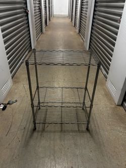WIRE SHELVING UNIT