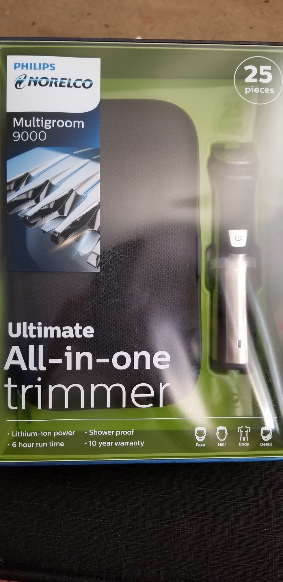 Philips Norelco - Multigroom 9000 Trimmer with 13 Guide Combs