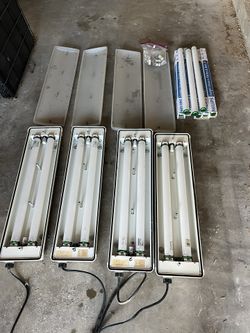 Lights Shop X4 Comes With Bulbs  And Starters