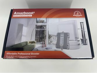Amazboost brand cell phone signal booster kit new in box
