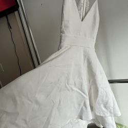 White Dress Size S! 