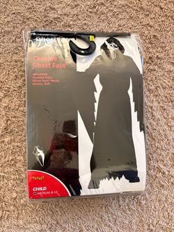Chrome Ghost Face Kids Halloween Costume