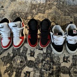 Vans, Jordan Mids, High Puma