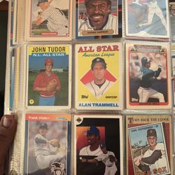Collection Album Of Sport Cards 