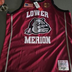 Kobe Bryant red high school jersey 3XL