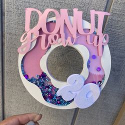 Donut Cake Topper 