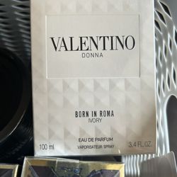VALENTINO DONNA BORN IN ROMA IVORY EAU DE PARFUM SPRAY WOMEN 3.4 Oz / 100 ml NEW