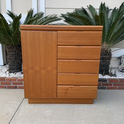 mid century teak dresser