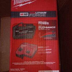 Milwaukee 12.0 Lithium Forge Starter Kit And Fast Charger 