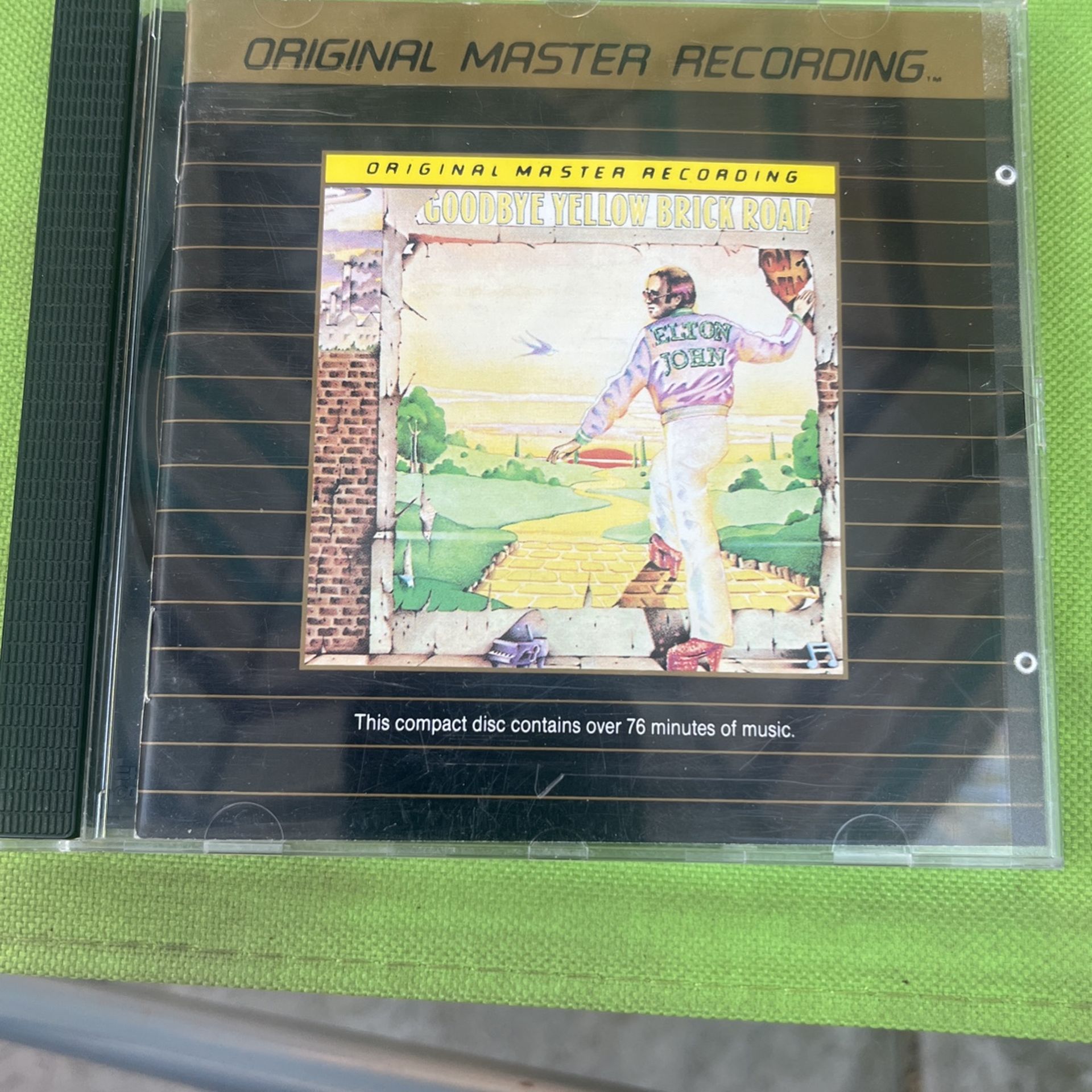 Elton John Goodbye Yellow Brick Road Original Master Recording 24k Gold Plated