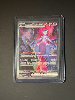Team Rocket's Mewtwo ex 231/182 Pokemon Card