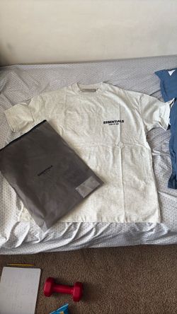 Essentials Fear of God Light OatMeal Tee Size S