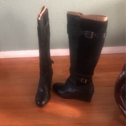 Cole Hana Wedge Boots Size 11