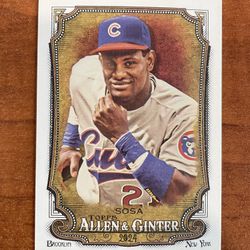 Topps 2024 ALLEN & GINTER SAMMY SOSA