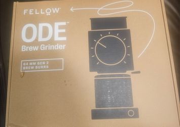 Fellow ODE brew grinder gen2 matte black