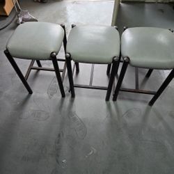 $15 – Set of 3 Island Table Bar Stools – $5 Each