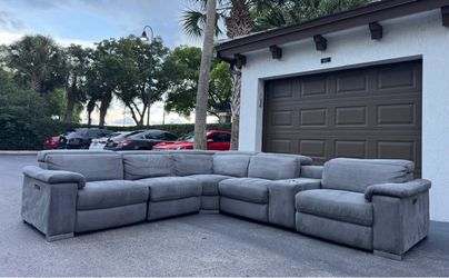 🛋️ Sectional Couch/Sofa - Electric Recliners - Microfiber - Delivery Available 🚛
