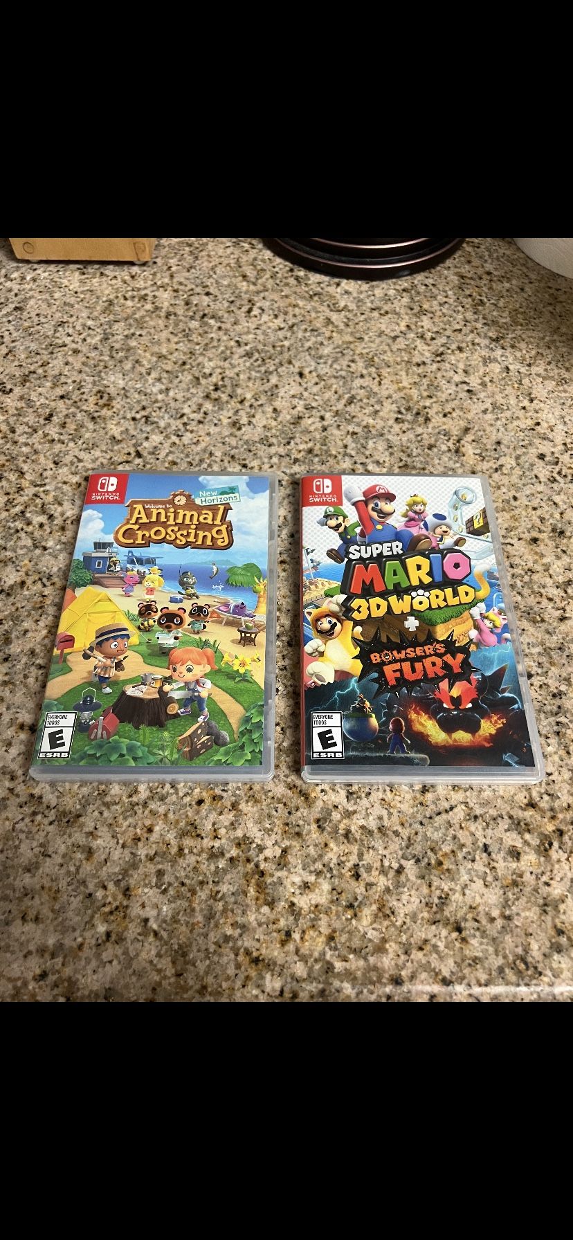 Nintendo Switch Animal Crossing + Super Mario 3D World Bundle