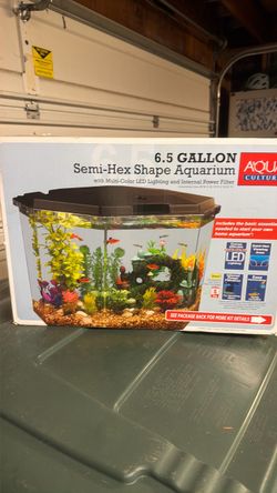 Brand New Aqua Culture 6.5 Gal Fish Tank / Aquarium Kit (Sealed)