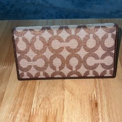 Coach check Book Cover Cover