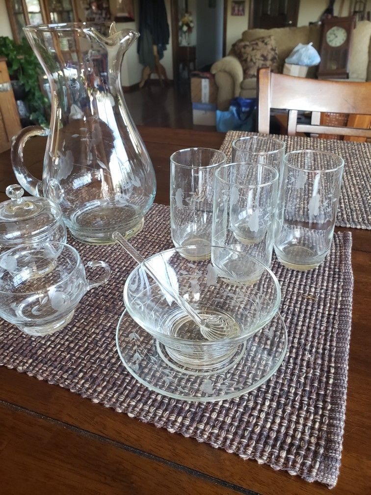 PRINCESS HOUSE CRYSTAL 11 pieces