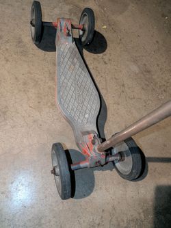 Vintage Metal Kick Scooter
