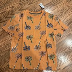 Palm Tree Boys Shirt Size 8 NWT
