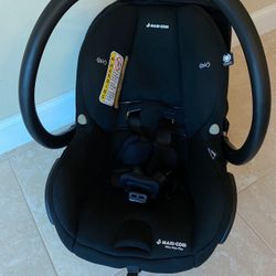 No Flame Retardants!! Maxi-Cosi Mico Xp Max Infant Car Seat Essential Black Purecosi