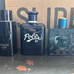 Versace Eros, Polo 67, armani code
