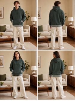 Levi’s Relaxed Fit Pullover Hoodie XXL NWT Green