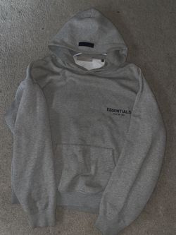 Gray Essentials Hoodie