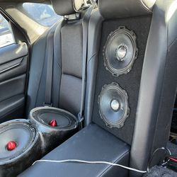 Cup Holder Custom Speaker Pods And Box Style