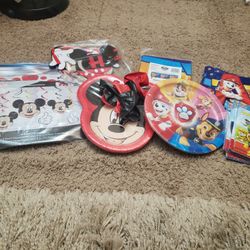 Mickey And Paw Patrol Birthday Decor