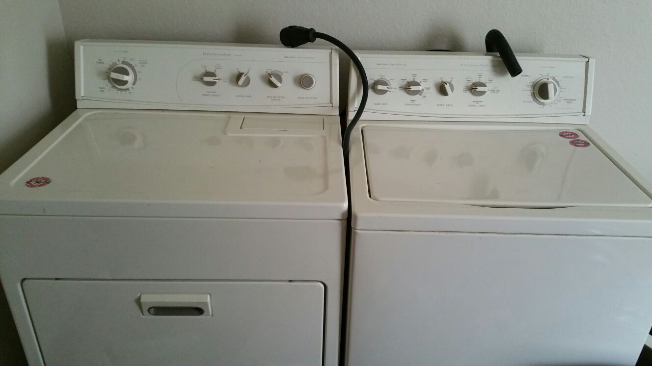 Kitchenaid Superba Washer & Dryer Heavy Duty Capacity