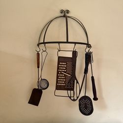 Antique Utensil Hanger