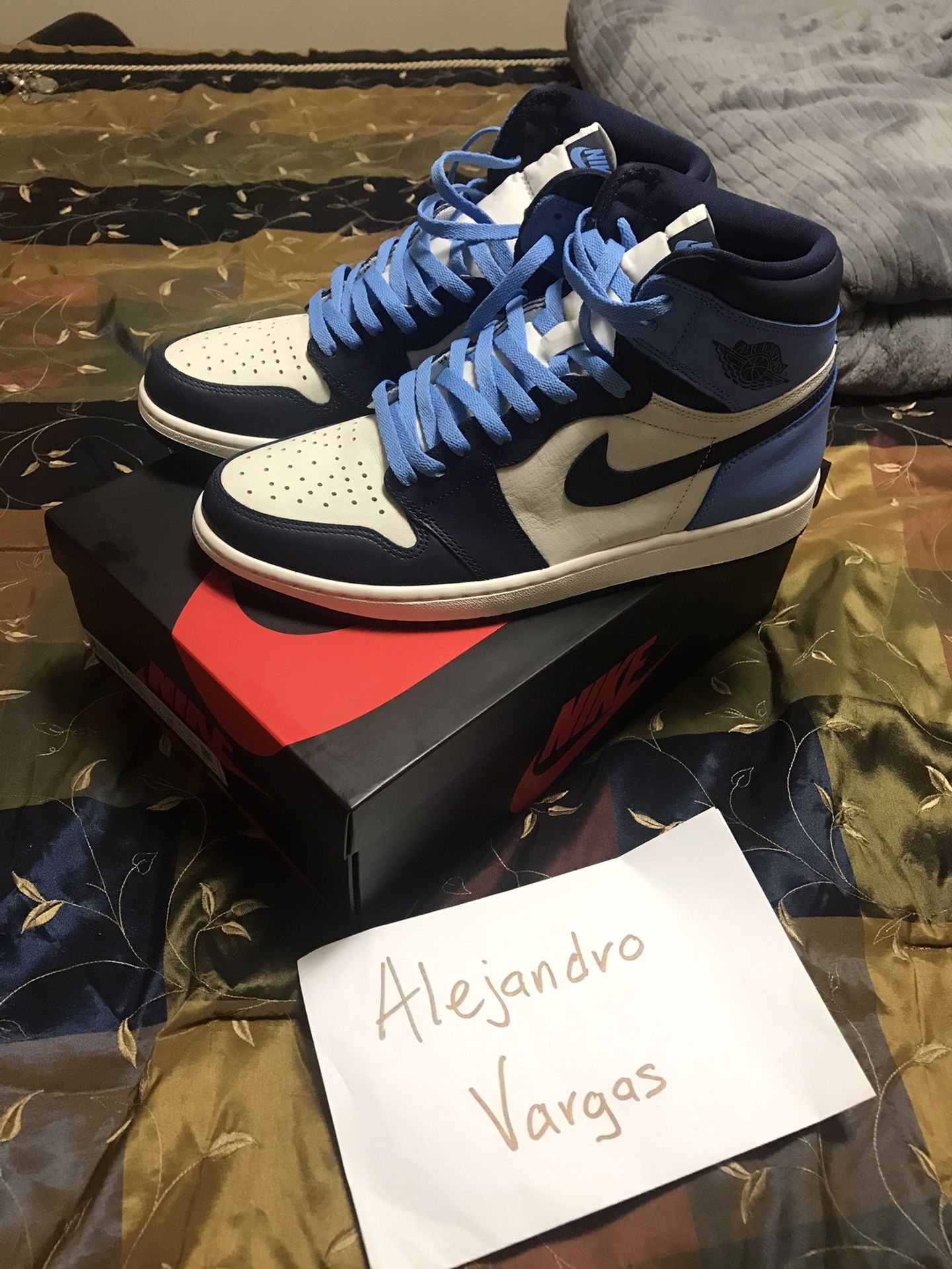 Jordan 1 Obsidian and Clot