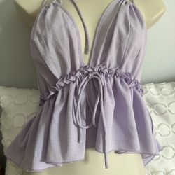 Cute lilac color Tank Top size Small 