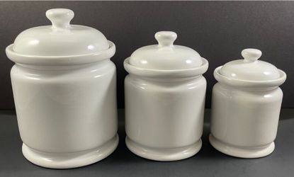 White Canister Set