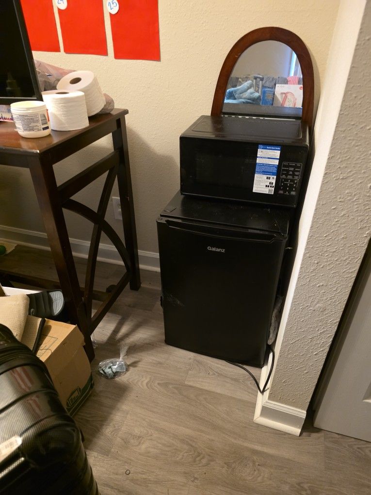 Microwave And Mini Fridge For $150