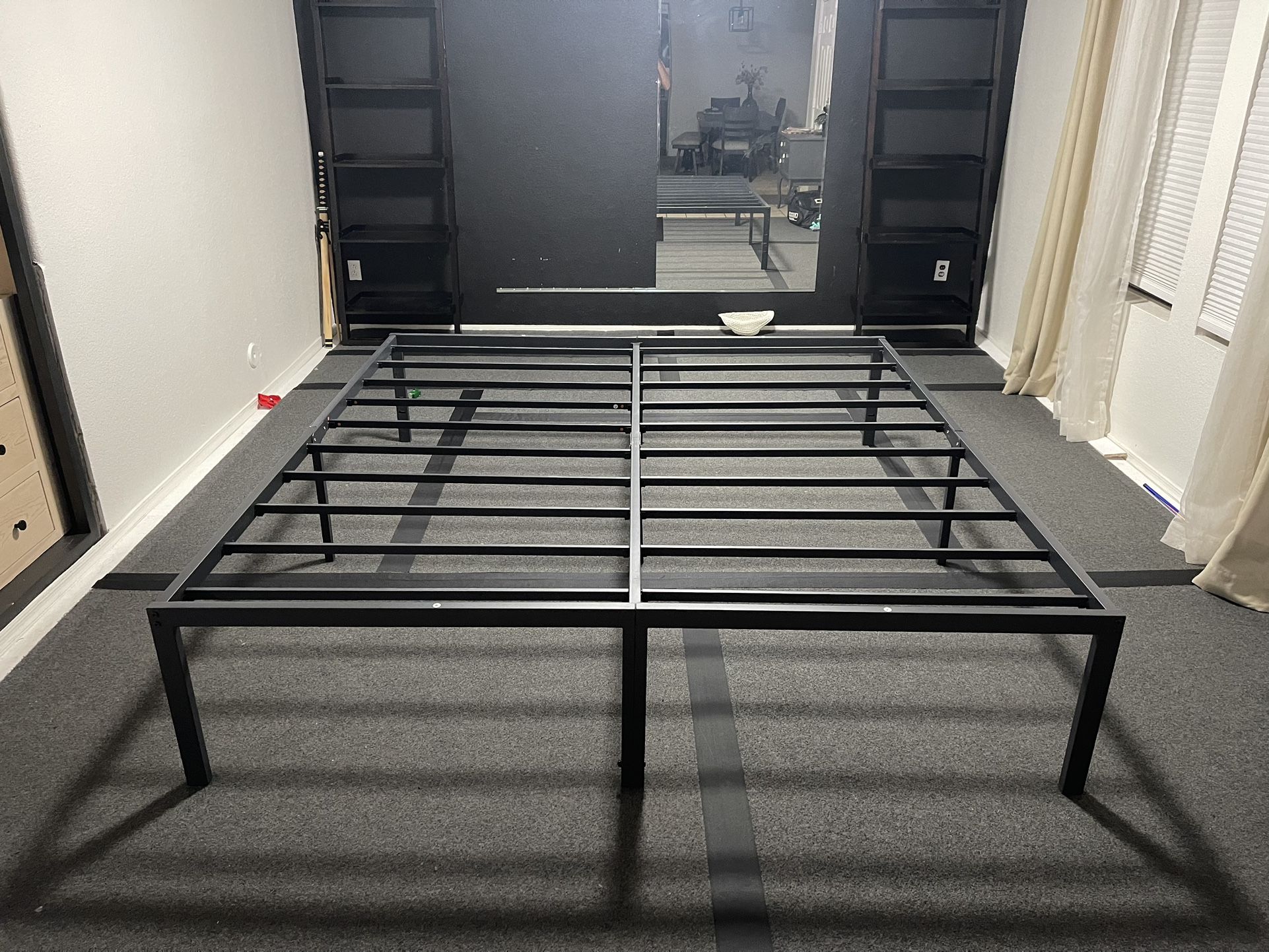 King size bed frame