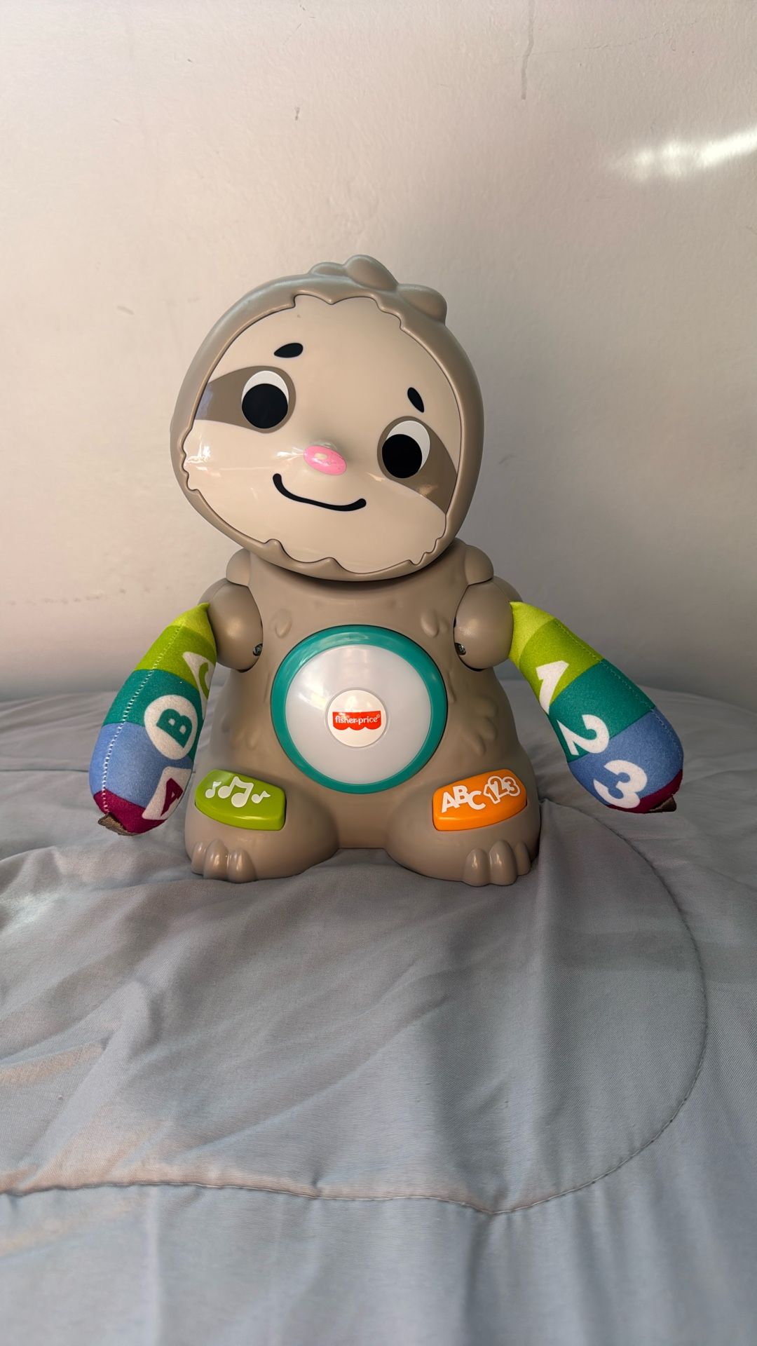 Fisher Price Linkimals Smooth Moves Sloth Interactive Baby Toy Music & Lights