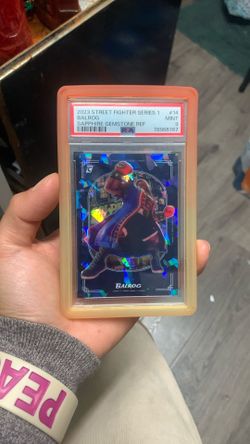 Cardsmith Serialized Street fighter Sapphire Balrog PSA 9